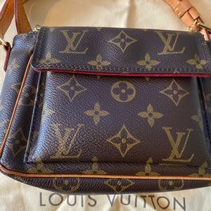 Authentic Louis bag! Crossbody long strap.
